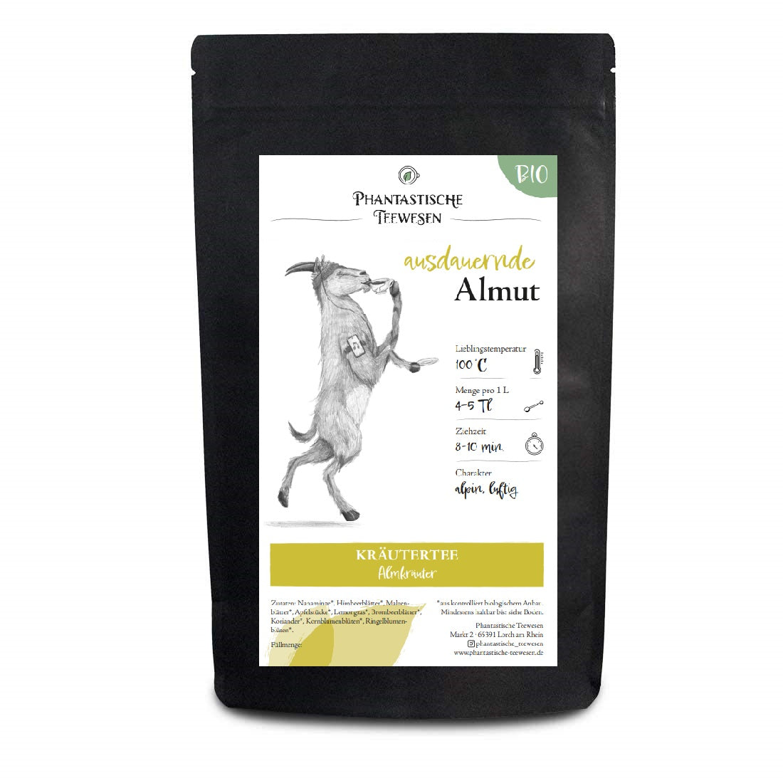 Ausdauernde Almut - Kräutertee Almkräuter