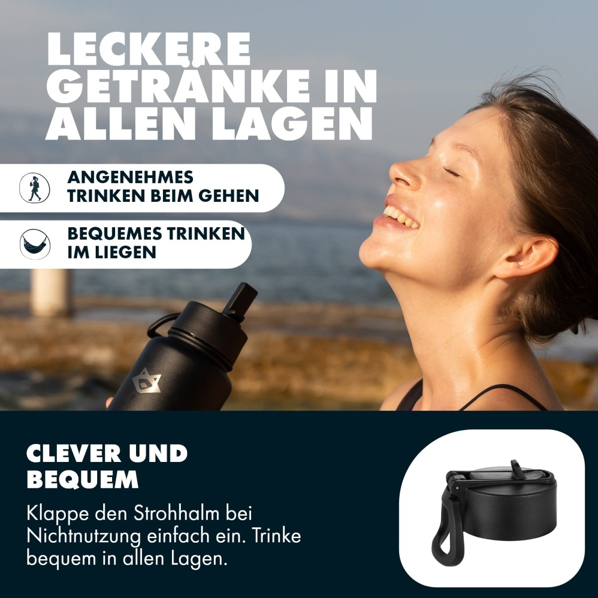 PARATITO Geschenkset mit modularen Verschlüssen und Einsätzen für die Bottle