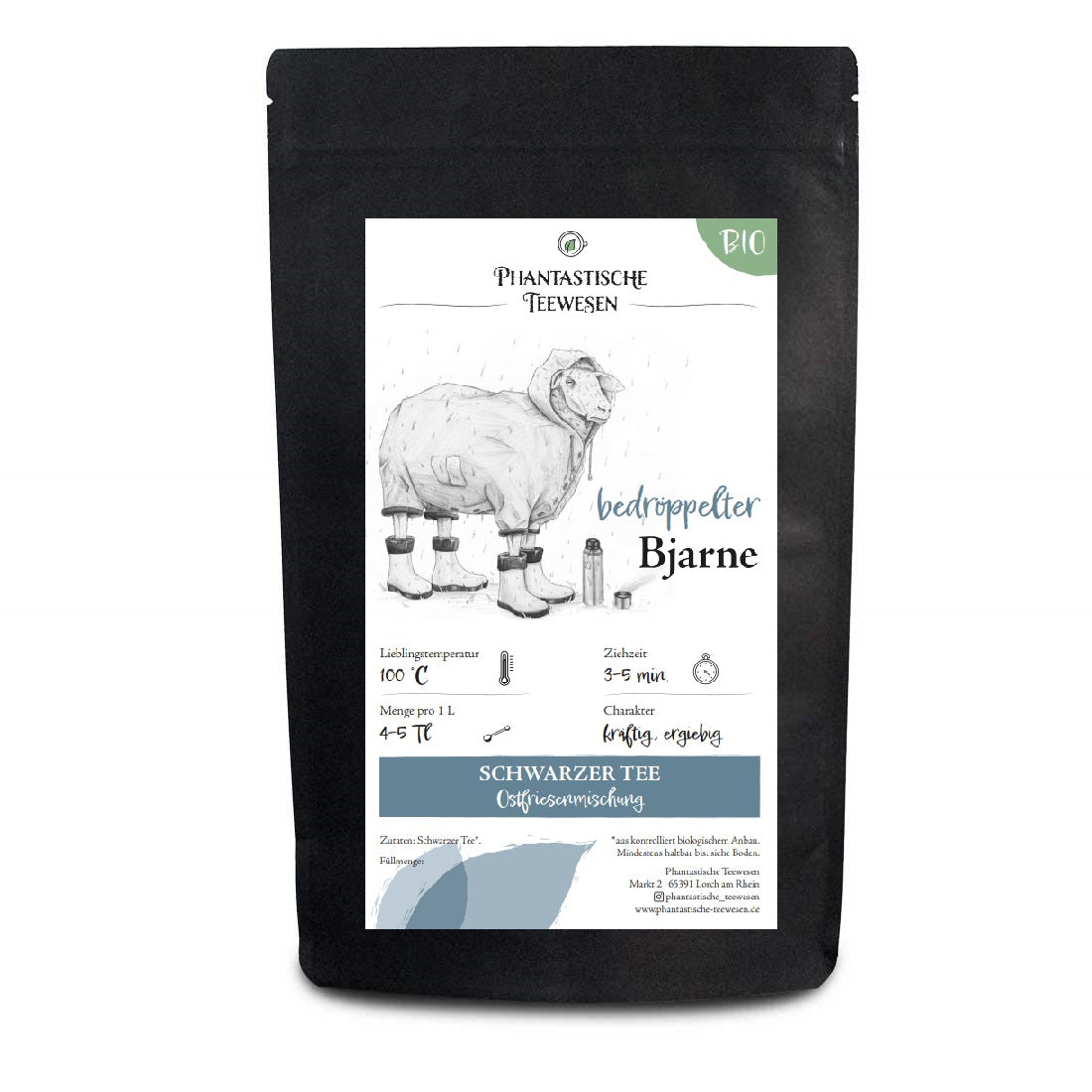 Bedröppelter Bjarne - Schwarztee Ostfriesenmischung