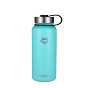 PARATITO Edelstahl-Thermosflasche in Pastell-Türkis