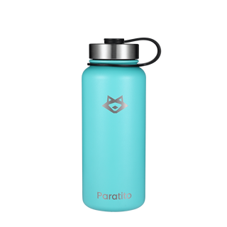 PARATITO Edelstahl-Thermosflasche in Pastell-Türkis