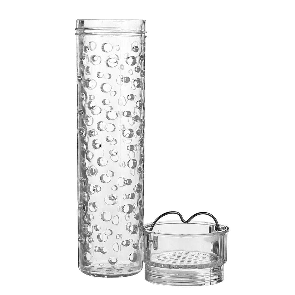 Transparenter PARATITO Fruchteinsatz aus Tritan mit herausnehmbarem Oberteil für Infused Water